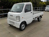 It is a picture of the white suzuki carry truck in 2002,Sub Photo 1 Stock No.Y046212