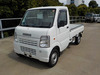 It is a picture of the white suzuki carry truck in 2003,Sub Photo 1 Stock No.Y046305