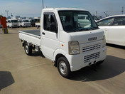 It is a picture of the white suzuki carry truck in 2008,First Photo Stock No.Y046306