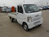 It is a picture of the white suzuki carry truck in 2009,Sub Photo 0 Stock No.Y046497