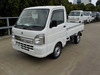 It is a picture of the white suzuki carry truck in 2022,Sub Photo 1 Stock No.Y046735