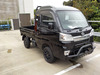 It is a picture of the black daihatsu hijet jumbo in 2020,Sub Photo 0 Stock No.Y047326