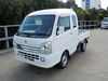 It is a picture of the white suzuki carry jumbo in 2019,Sub Photo 1 Stock No.Y047332