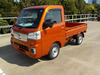 It is a picture of the orange daihatsu hijet truck in 2022,Sub Photo 1 Stock No.Y047360