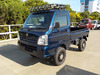 It is a picture of the blue suzuki carry truck in 2020,Sub Photo 1 Stock No.Y047408