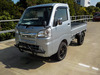 It is a picture of the silver daihatsu hijet truck in 2018,Sub Photo 1 Stock No.Y047531