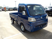 It is a picture of the blue daihatsu hijet truck in 2014,First Photo Stock No.Y047878