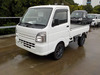 It is a picture of the white suzuki carry truck in 2019,Sub Photo 1 Stock No.Y048041