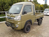 It is a picture of the  khaki  daihatsu hijet jumbo in 2021,Sub Photo 1 Stock No.Y048086