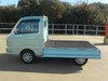 It is a picture of the gardening aqua metallic suzuki carry truck in 2017,Sub Photo 4 Stock No.Y048647