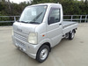 It is a picture of the silver suzuki carry truck in 2002,Sub Photo 1 Stock No.Y048680