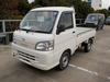 It is a picture of the white daihatsu hijet truck in 2006,Sub Photo 1 Stock No.Y048825