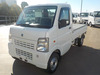 It is a picture of the white suzuki carry truck in 2012,Sub Photo 1 Stock No.Y048853