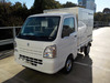 It is a picture of the white suzuki carry truck in 2022,Sub Photo 1 Stock No.Y049049