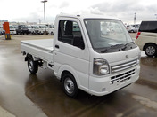 It is a picture of the white suzuki carry truck in 2022,First Photo Stock No.Y049129