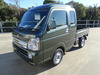 It is a picture of the khaki suzuki carry jumbo in 2022,Sub Photo 1 Stock No.Y049176